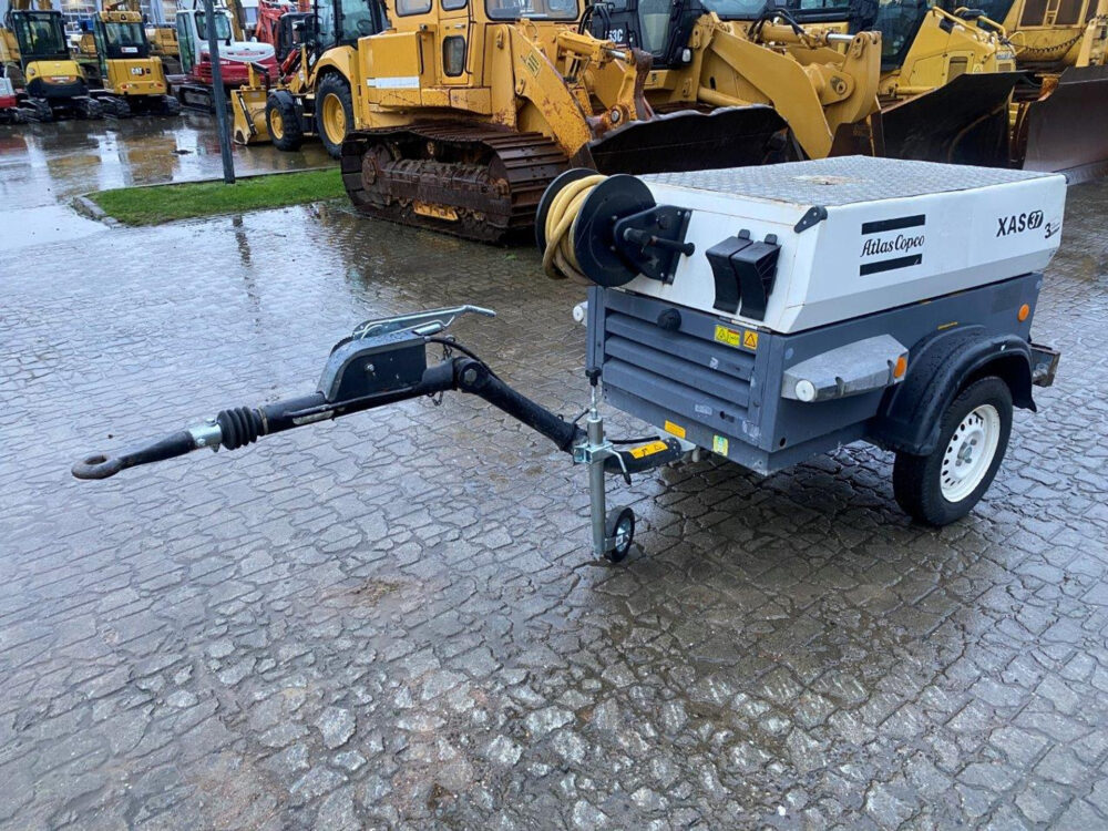 Atlas Copco XAS 37 kd mobiele compressor