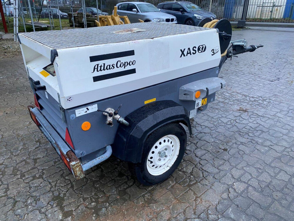 Atlas Copco XAS 37 kd mobiele compressor