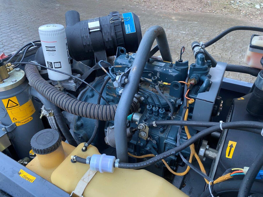 Atlas Copco XAS 37 kd mobiele compressor