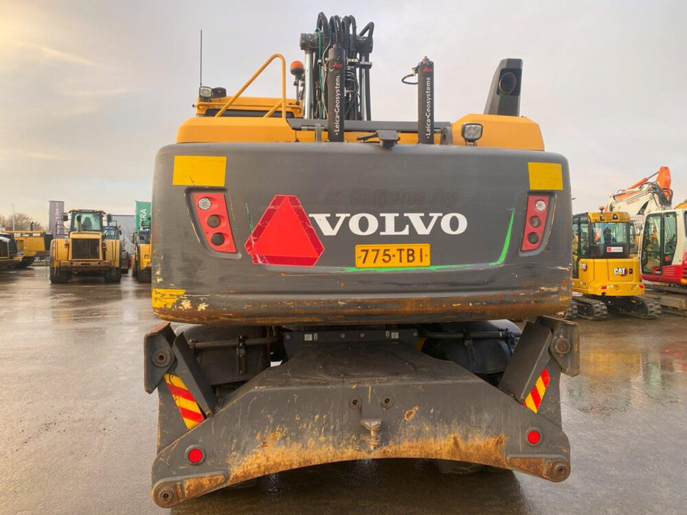 Volvo EW180D mobiele graafmachine