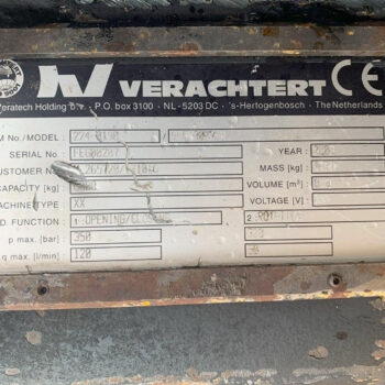 Verachtert VRG 30-2 Sorteergrijper 110cm