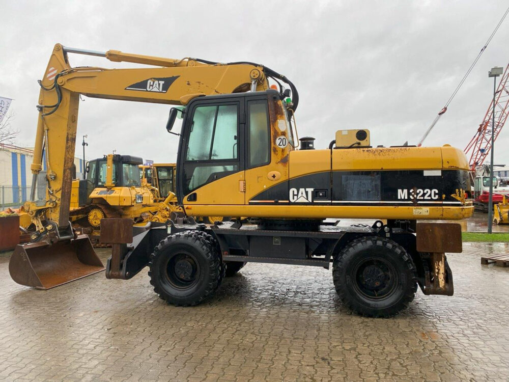 Caterpillar M322 C mobiele graafmachine