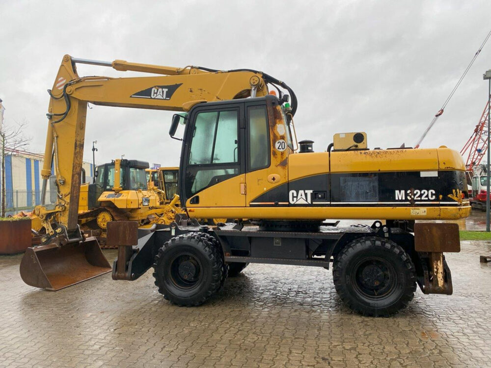 Caterpillar M322 C mobiele graafmachine