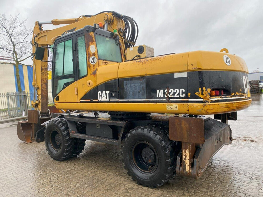 Caterpillar M322 C mobiele graafmachine