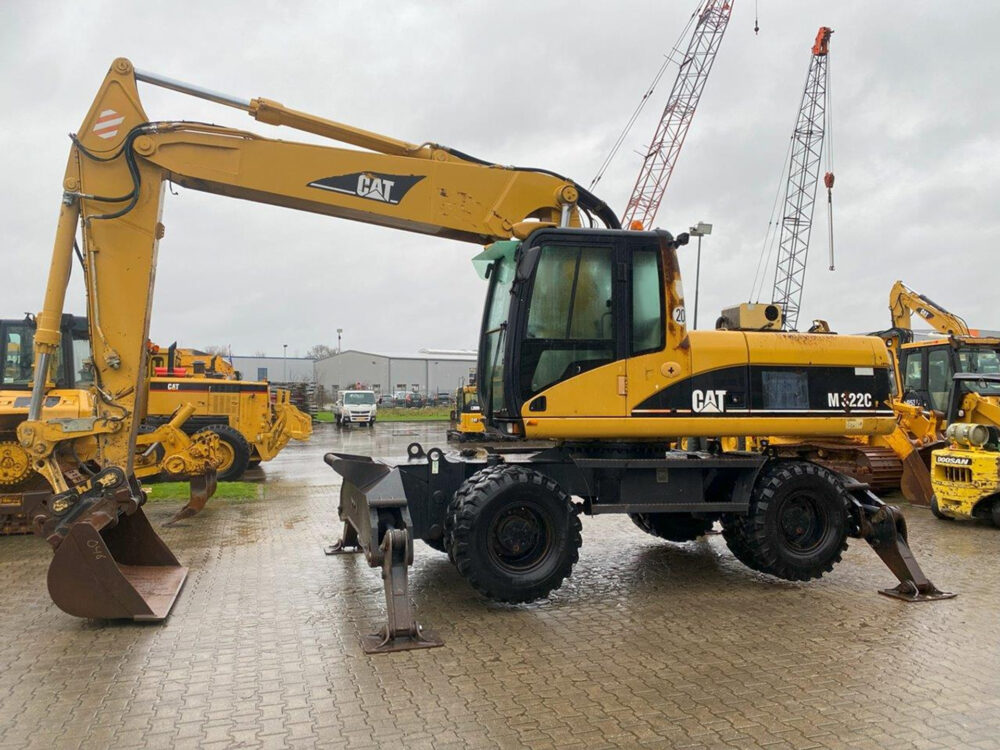 Caterpillar M322 C mobiele graafmachine