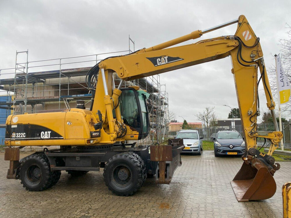 Caterpillar M322 C mobiele graafmachine