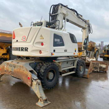 Liebherr A918 compact mobielegraafmachin