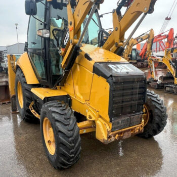 Caterpillar 432F graaflaad combinatie