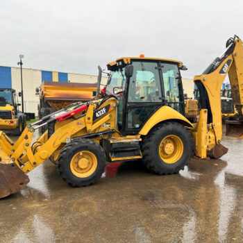 Caterpillar 432F graaflaad combinatie