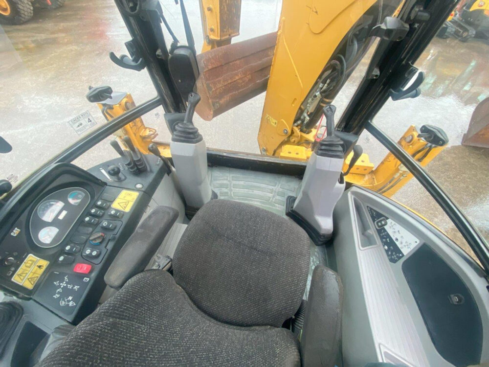 Caterpillar 432F graaflaad combinatie