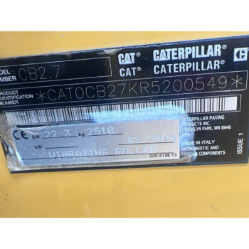 Caterpillar CB2.7 wals