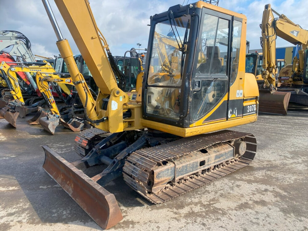 Caterpillar 307B rupsgraafmachine