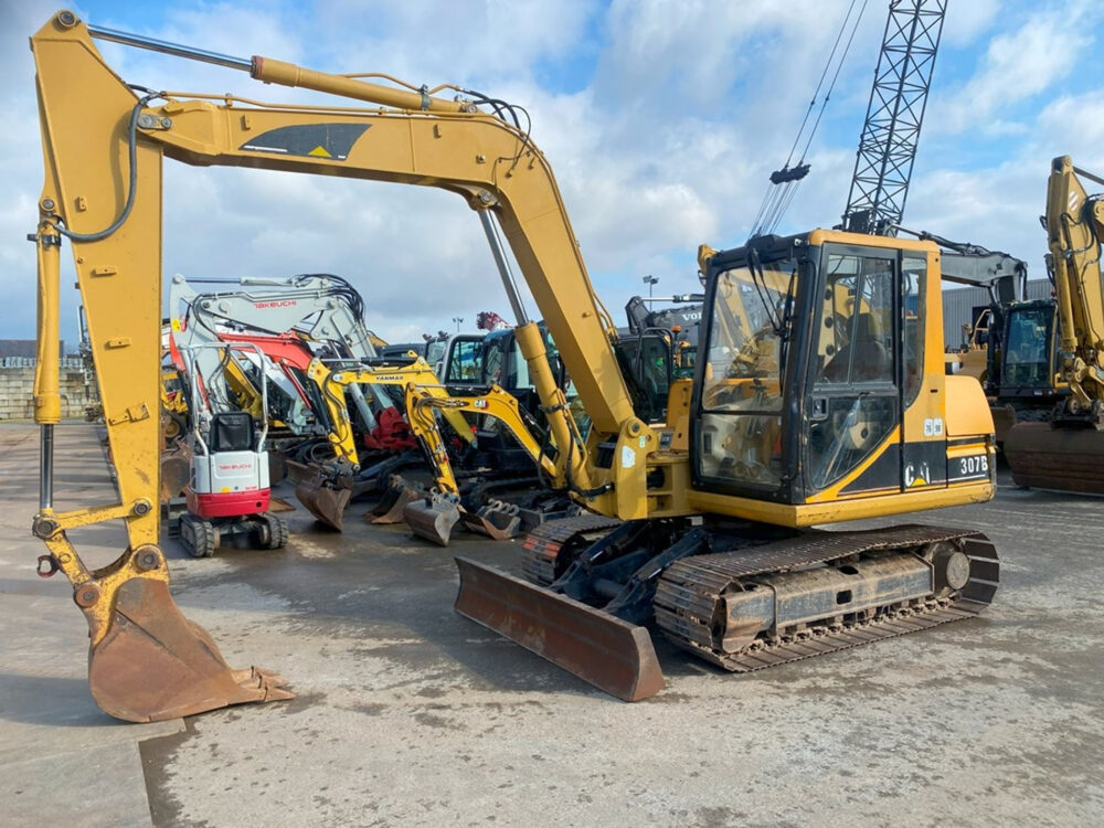 Caterpillar 307B rupsgraafmachine