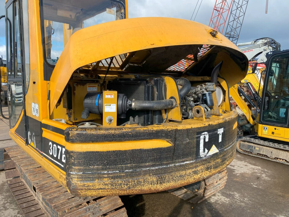 Caterpillar 307B rupsgraafmachine