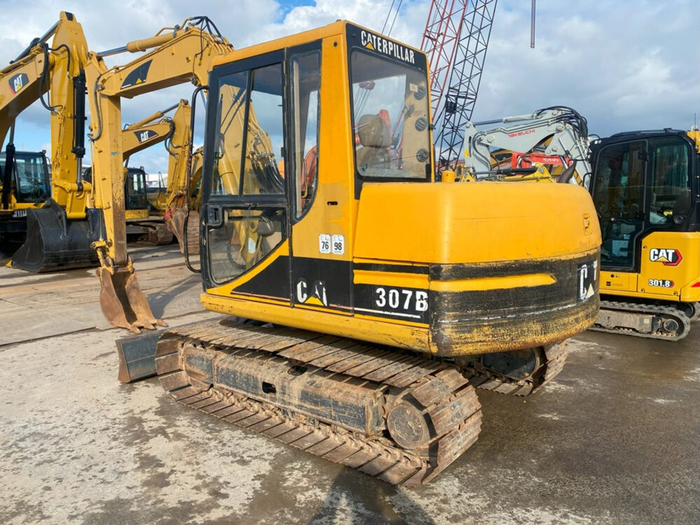 Caterpillar 307B rupsgraafmachine