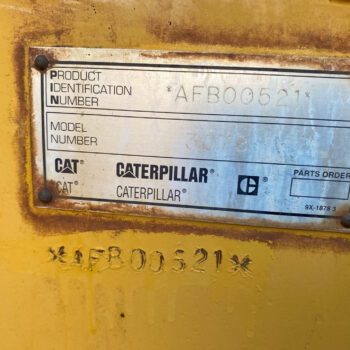 Caterpillar 307B rupsgraafmachine