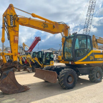 JCB JS160E mobiele graafmachine