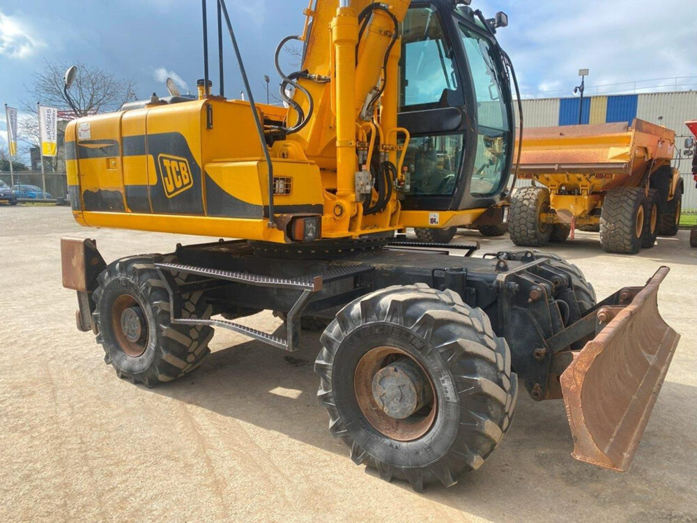 JCB JS160E mobiele graafmachine