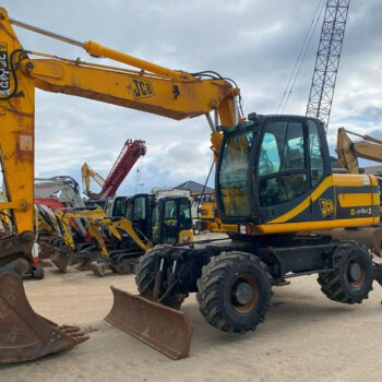 JCB JS160E mobiele graafmachine