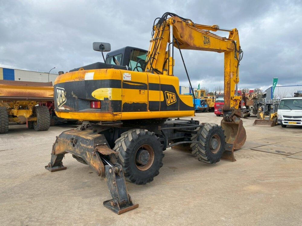 JCB JS160E mobiele graafmachine