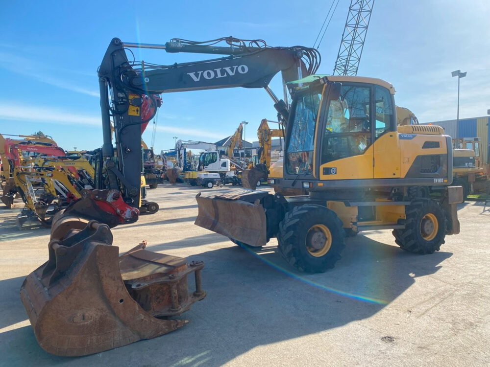 Volvo EW160D mobiele graafmachine