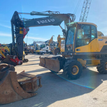 Volvo EW160D mobiele graafmachine