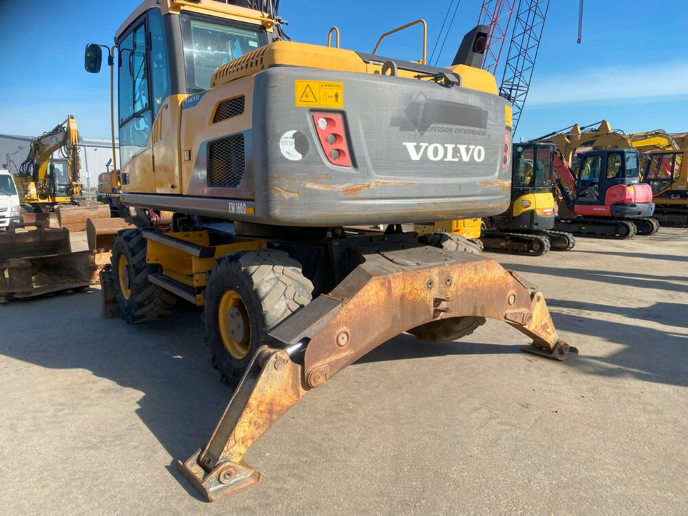 Volvo EW160D mobiele graafmachine