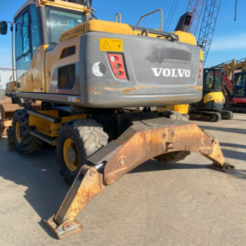 Volvo EW160D mobiele graafmachine