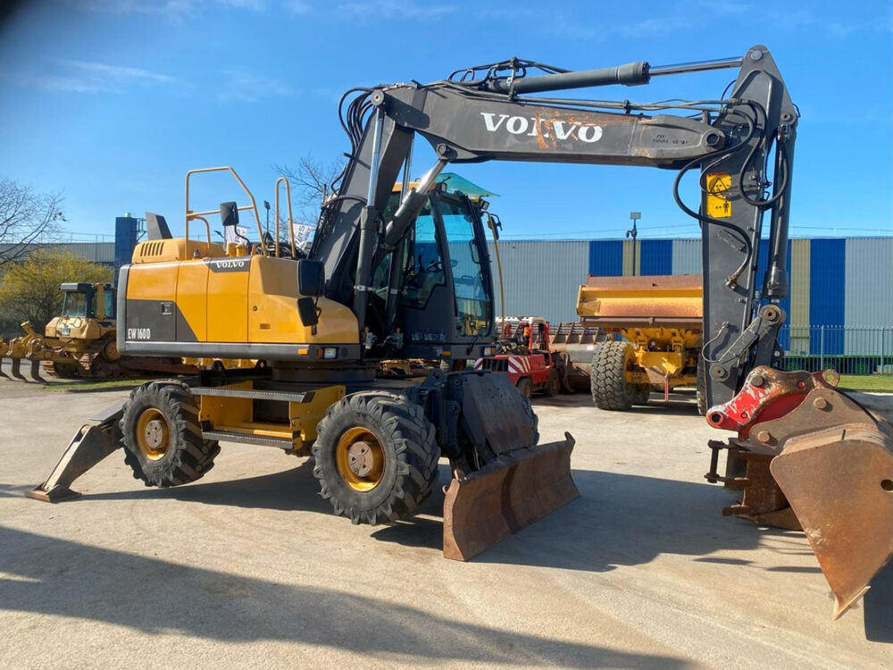 Volvo EW160D mobiele graafmachine