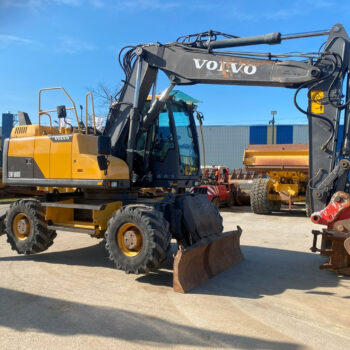 Volvo EW160D mobiele graafmachine