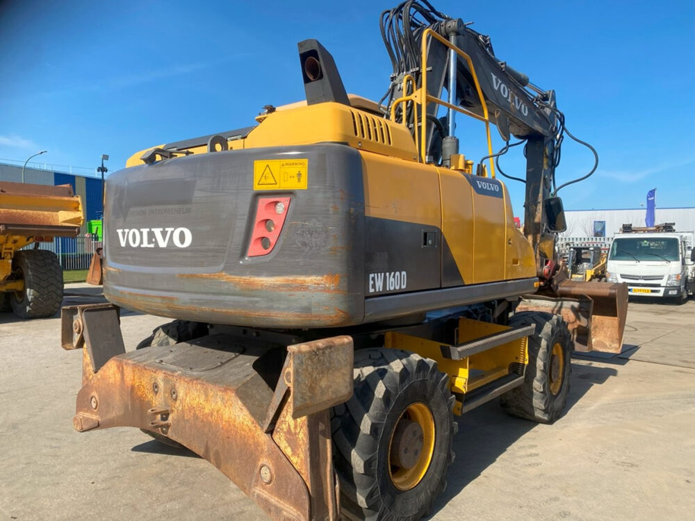 Volvo EW160D mobiele graafmachine