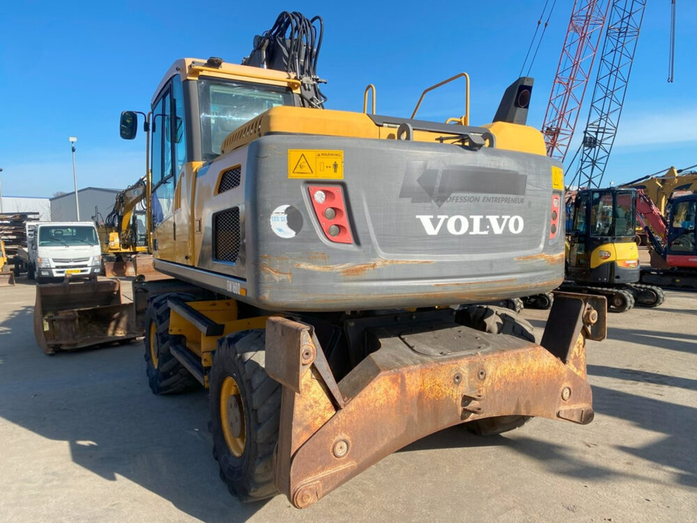 Volvo EW160D mobiele graafmachine