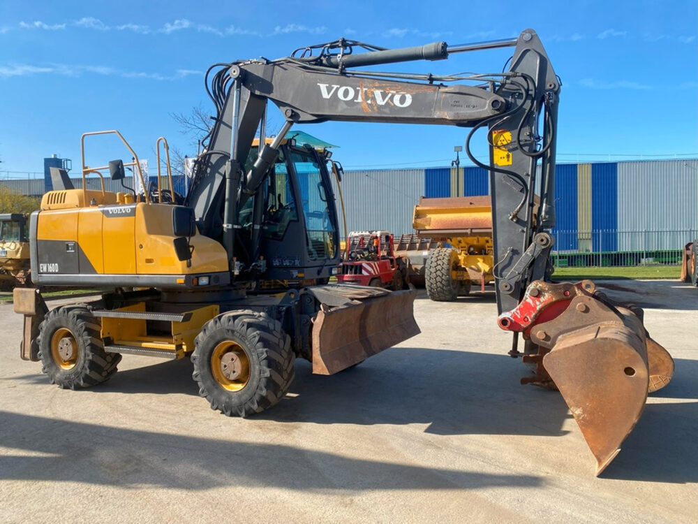 Volvo EW160D mobiele graafmachine