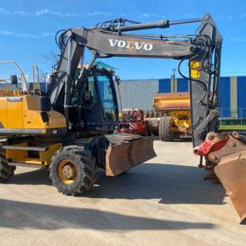 Volvo EW160D mobiele graafmachine